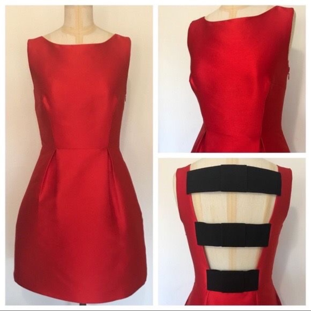 Kate Spade red cocktail dress